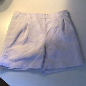 Sardon European white pique boy shorts